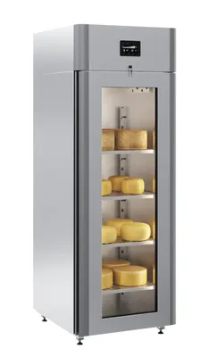 Шкафы для созревания ШКАФ ХОЛОДИЛЬНЫЙ.СО СТЕКЛЯННОЙ ДВЕРЬЮ POLAIR CS107-CHEESE 1001218d