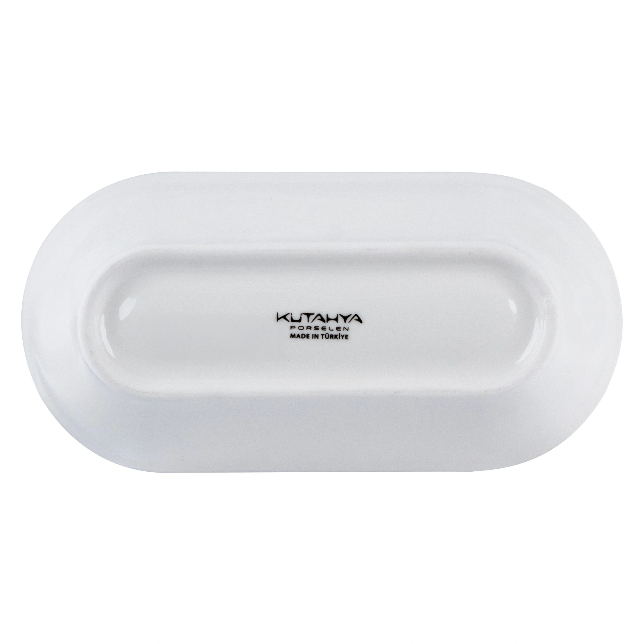 Kutahya Blue Stone BNOFD14OKS890003 Салатник овальный (100мл, 14х7см, h3,2см)