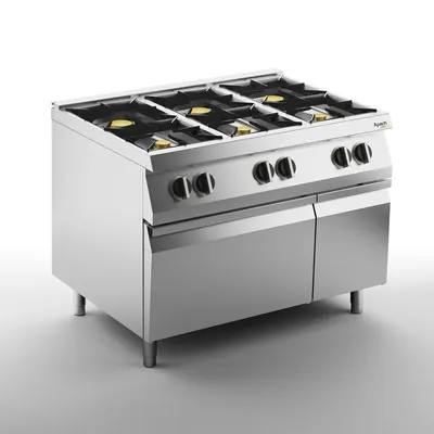Плиты профессиональные ПЛИТА ГАЗОВАЯ 6 КОНФОРОЧН. 700 СЕРИИ APACH CHEF LINE SLRRG127CS