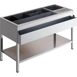Станция барная Restoinox БСНМО-15/7-ПК