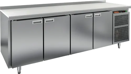 Стол с холодильным шкафом Hicold SN 1111/TN полипропилен (R290)