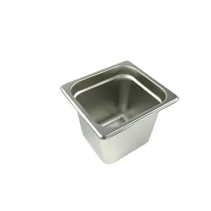 Гастроёмкости и крышки Гастроемкость GN1/6х150 нерж.сталь Enigma Cookware B16150