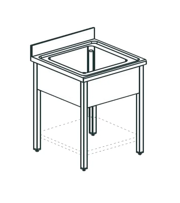 Ванна моечная APACH CHEF LINE LS76-54