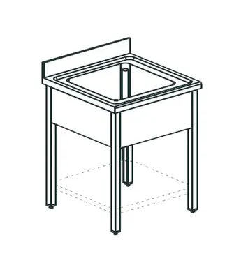 Ванны моечные ВАННА МОЕЧНАЯ APACH CHEF LINE LS76-54