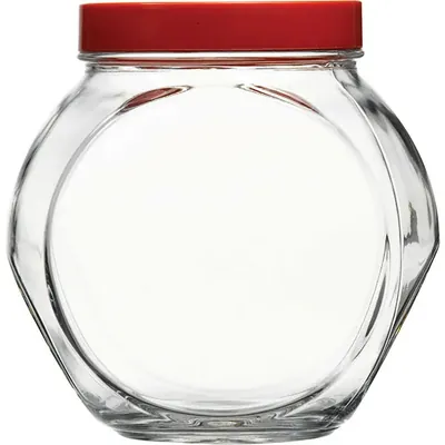 Контейнеры и банки для продуктов Банка для сыпучих прод. 1500 мл. с пластик. крышкой Белла Pasabahce