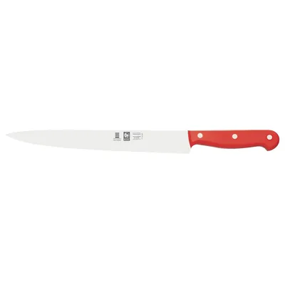 Кухонные ножи и заточка Нож для мяса 250/370 мм. красный TECHNIC ICEL