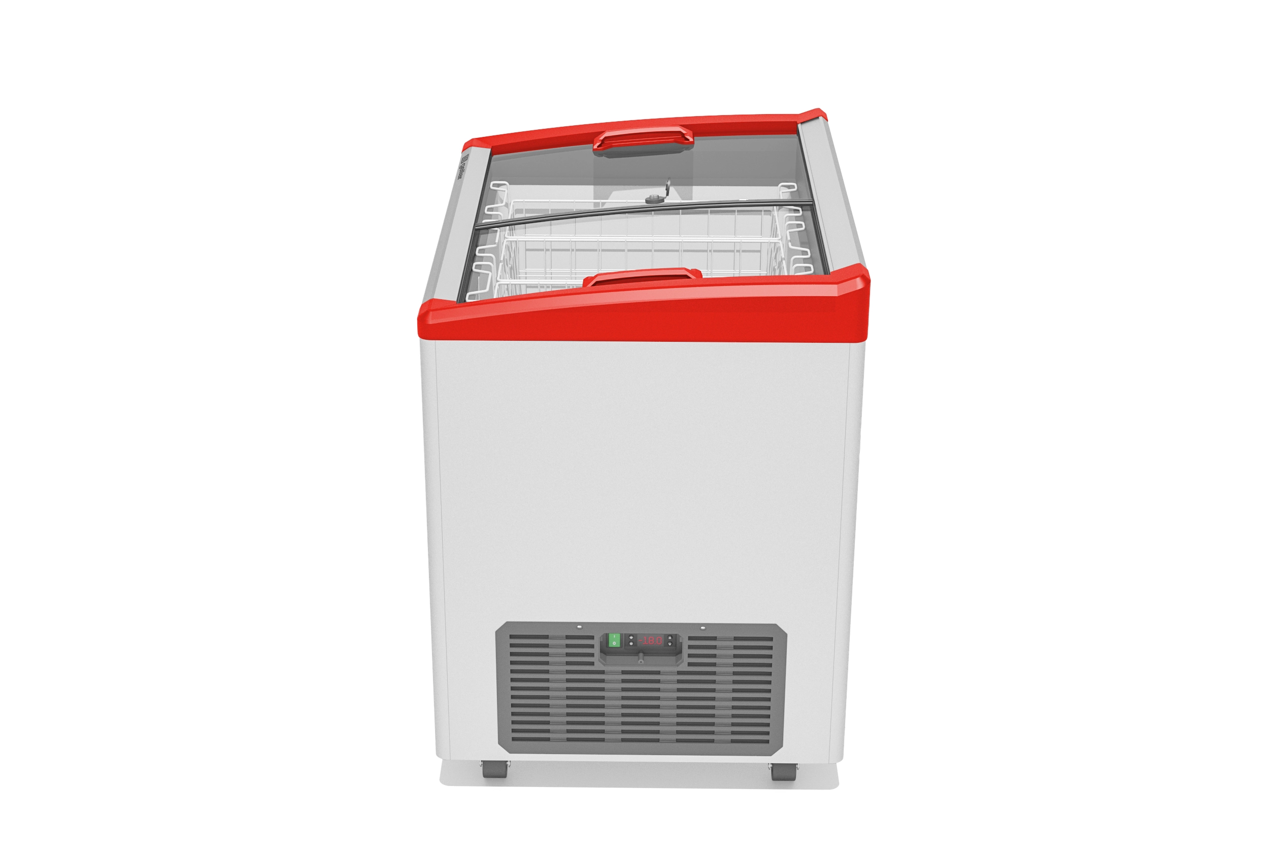 Ларь морозильный Frostor серии Elegance, FG 250 E v25, красный