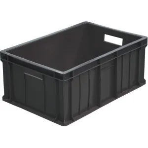 Ящик L 60см w 40см h 25см прямой Тара 204 черный