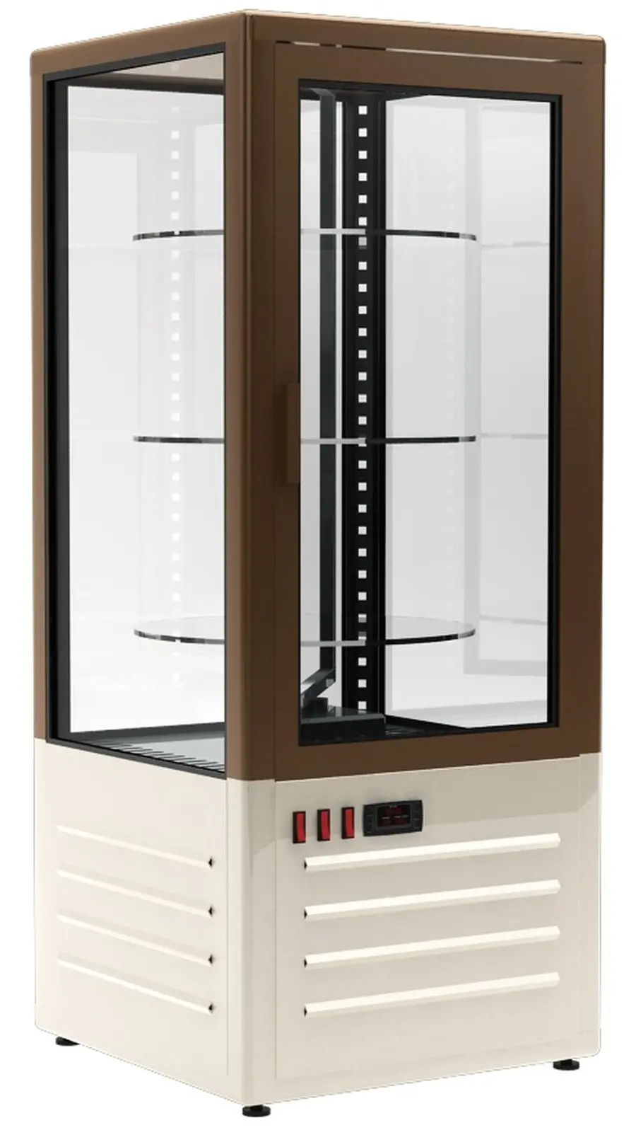 Шкаф среднетемпературный Carboma D4 VM 120-2, R120Cвр 1015-0102, бежево-коричневый