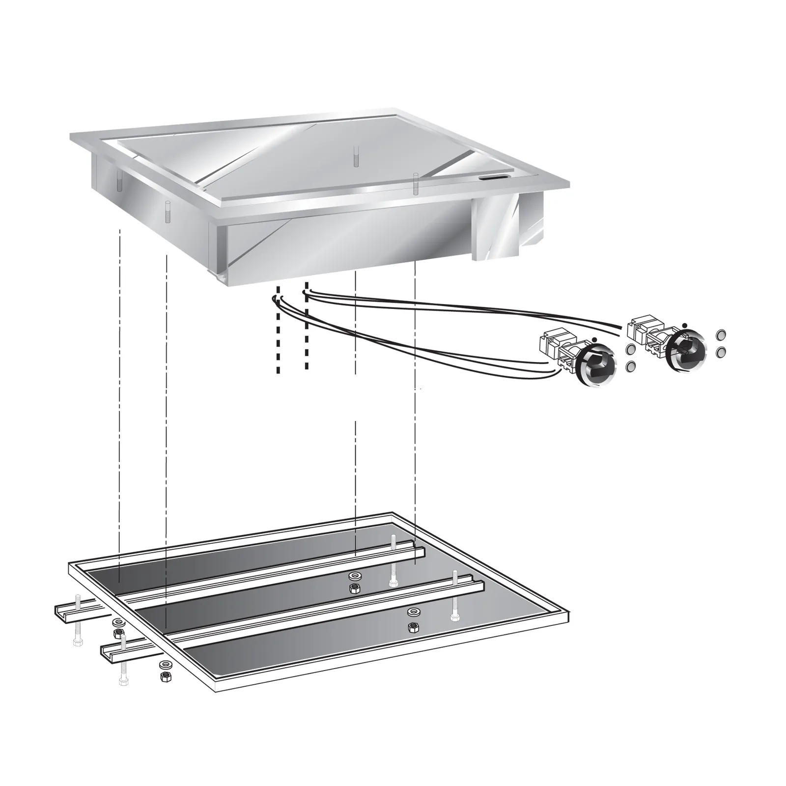 Поверхность жарочная электрическая встраиваемая 600 серии APACH CHEF LINE SLDI6FTE6LSS