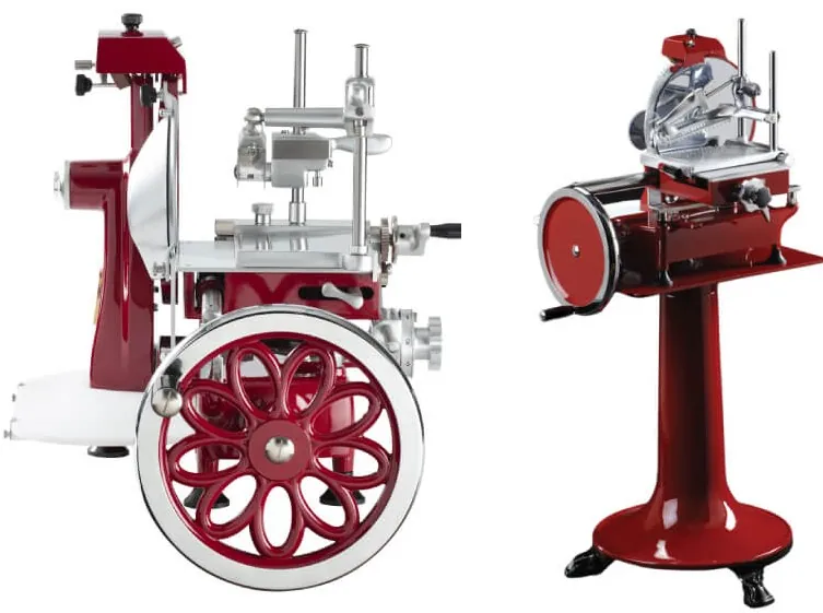 Слайсеры СЛАЙСЕР R.G.V. STYLE 900 300/S КРАСНЫЙ + РУЧКА FLOWER FLYWHEEL + ПОДСТАВКА