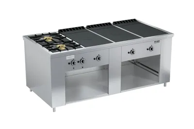 Плиты профессиональные ПЛИТА ГАЗОВАЯ ВУЛКАН-HEIDEBRENNER ПРГ-IIA-8-3 MAXI АРТ.8246