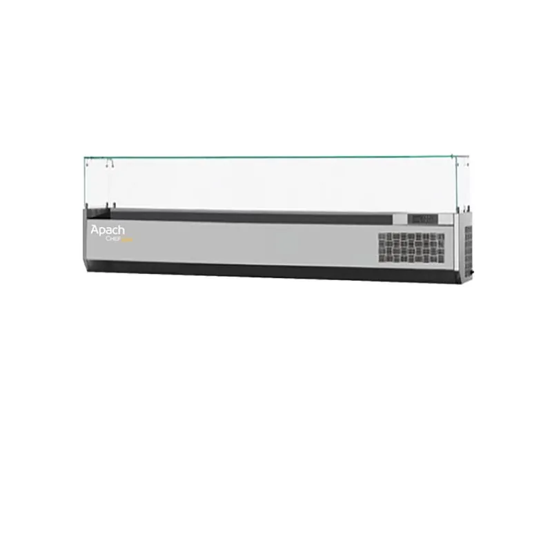 Витрины холодильные универсальные ВИТРИНА ХОЛОДИЛЬНАЯ СО СТЕКЛОМ APACH CHEF LINE LDR14038G