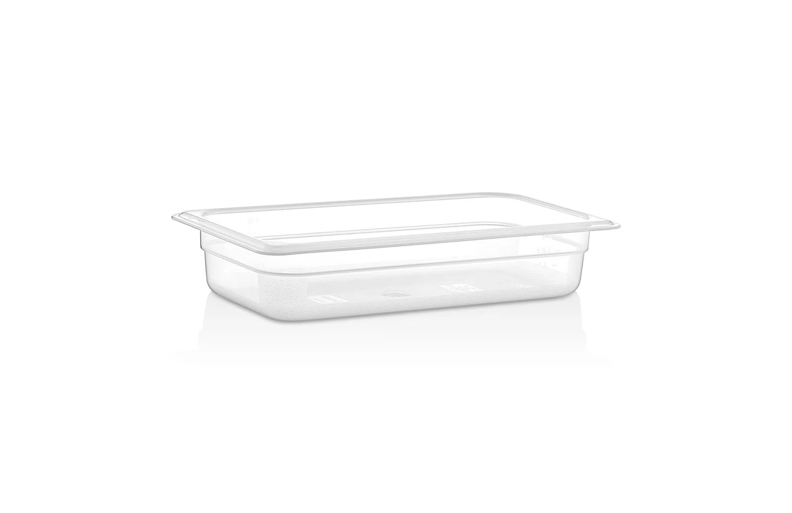 Гастроемкость 1/3 h= 65 мм. 325*176 мм. 2 л. п/п прозрачная GP Gastroplast