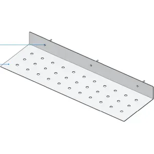 Полки настенные Полка настенная RoboLabs ПНК-250-600 ПП