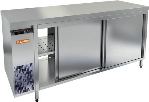 Стол тепловой Hicold TS T 17 GN O, сквозной, двери купе