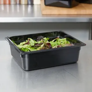 Гастроемкость GN1/2х100 поликарбонат черный Cambro 24CW-110