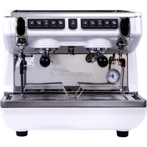 Кофемашина рожковая автоматическая Nuova Simonelli Appia Life Compact 2Gr V 220V white+economizer+Easy Cream+high groups