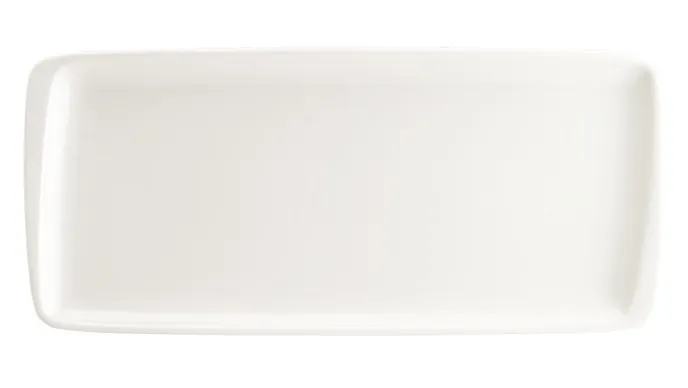 Блюдо Bonna MOV35DT-2, 75413, прямоуг. 340х160 мм белый форма Мув 2 Чойс
