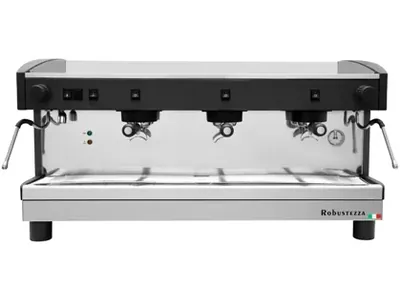 Кофемашины Кофемашина полуавтомат Robustezza ST3M/ черная+высокая группа мультифазная