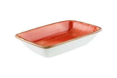 Bonna TERRACOTA AURA Блюдо прямоугольное ATC MOV 16 DKY (15х9 см, терракотовый)