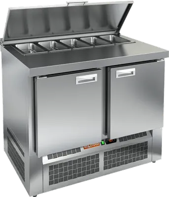 Столы для пиццы и салатов СТОЛ ДЛЯ САЛАТОВ HICOLD SLE1-11SN (1/3) (R290)