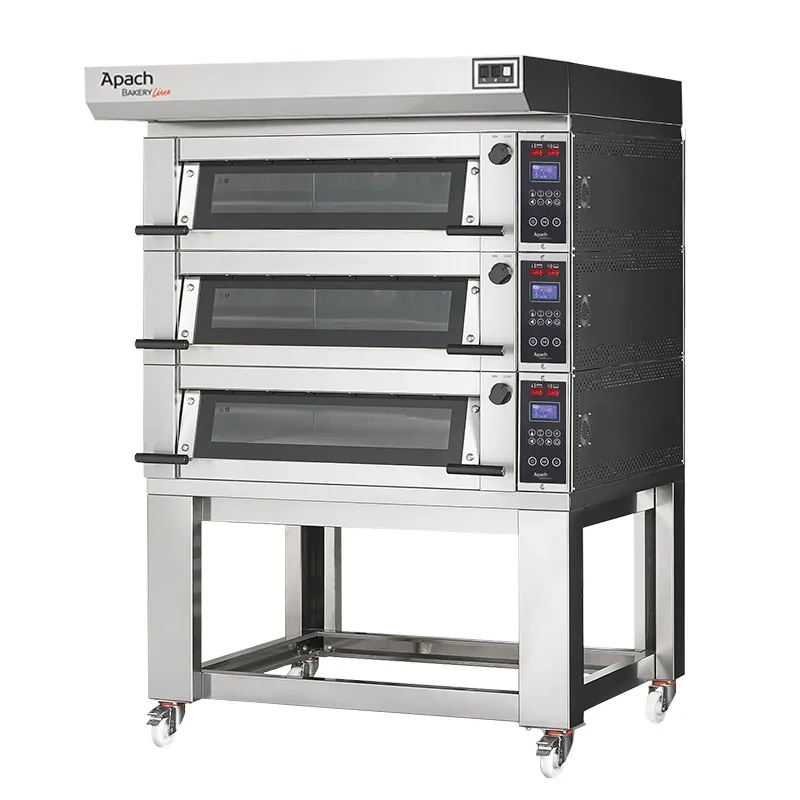 Печь подовая с подставкой без направляющих APACH BAKERY LINE E2LK2L EMP