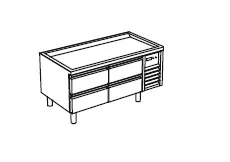 База холодильная APACH CHEF LINE SLBR722