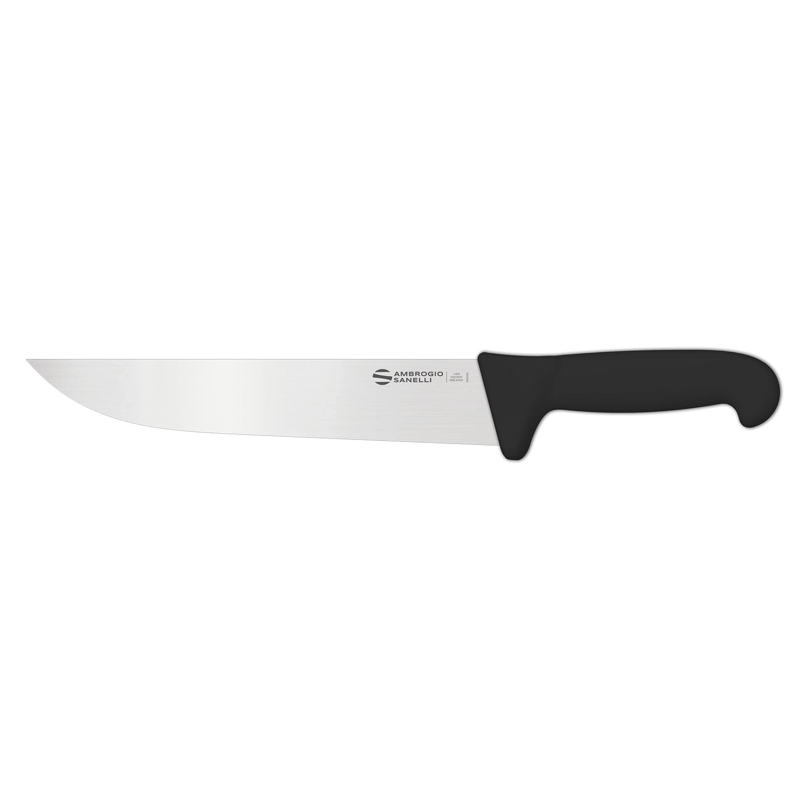 Нож Sanelli Ambrogio серии Supra, SM09024B, для мяса 240 х 44 мм, черный