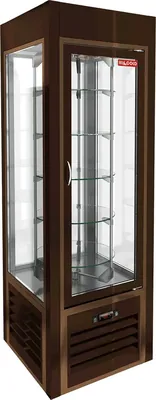 Витрины кондитерские ВИТРИНА КОНДИТ/ВЕРТИКАЛЬНАЯ HICOLD VRC 350 R Sh BROWN FR