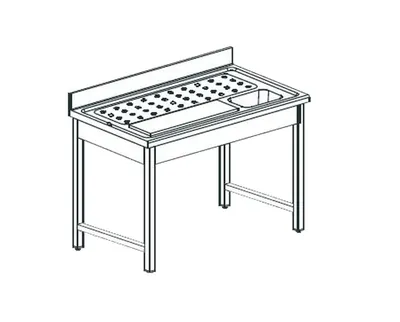 Столы производственные СТОЛ РАЗДЕЛОЧНЫЙ ДЛЯ МЯСА APACH CHEF LINE LTPM107