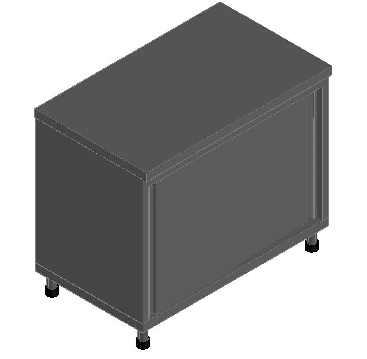 Столы производственные СТОЛ-ТУМБА КУПЕ СТКО-6-2 21000001530