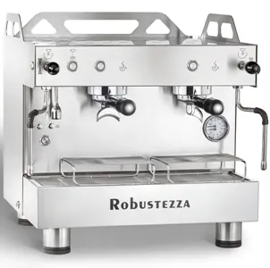 Кофемашины КОФЕМАШИНА ПОЛУАВТОМАТ ROBUSTEZZA BZO2MMIXIL COMPACT СТАЛЬ+ВЫСОК ГРУП+ЭКОНОМАЙЗ+ПОДСВЕТ МУЛЬТИФАЗНАЯ