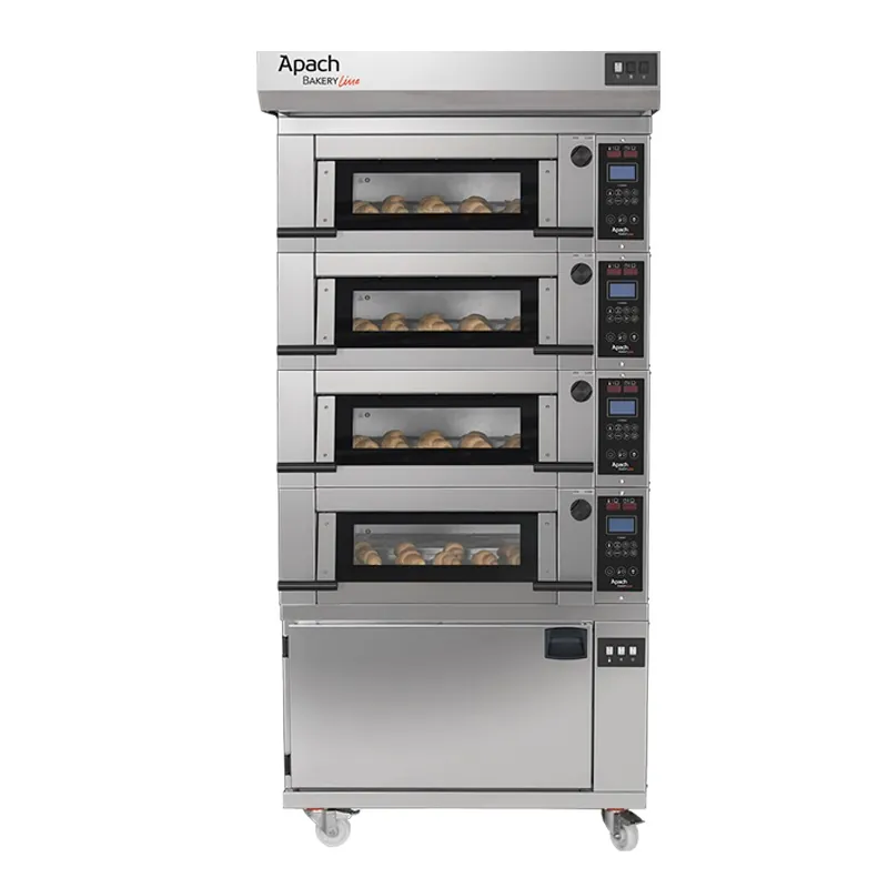Печь подовая с расстойкой APACH BAKERY LINE E2LK5P DPBI-T