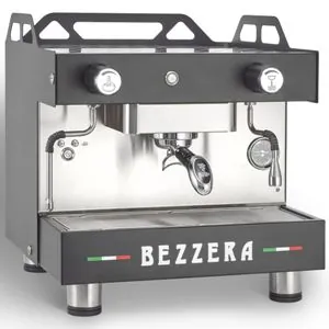 Кофемашины КОФЕМАШИНА ПОЛУАВТОМАТ BEZZERA MODA PM 1GR ЧЕРНАЯ МАТОВАЯ+ЭКОНОМАЙЗ+ПОДСВЕТ 1ФАЗА