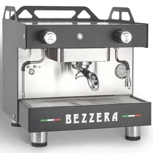 Кофемашины Кофемашина полуавтомат BEZZERA MODA PM 1GR черная матовая+экономайз+подсвет 1ФАЗА