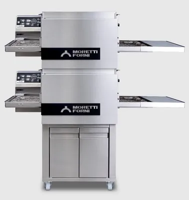 Конвейерные печи Печь конвейерная для пиццы MORETTI FORNI T64E+T64E+СТЕНД