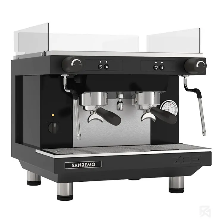 Кофемашина т.м. Sanremo сер. Zoe мод. Zoe Kompact 2 гр. 220В, полуавтомат, чёрная