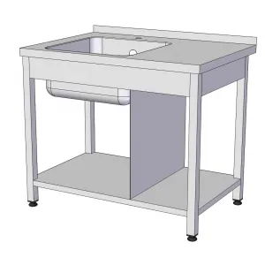Ванна моечная RoboLabs ВМЦП1-100/7П-B85-Д