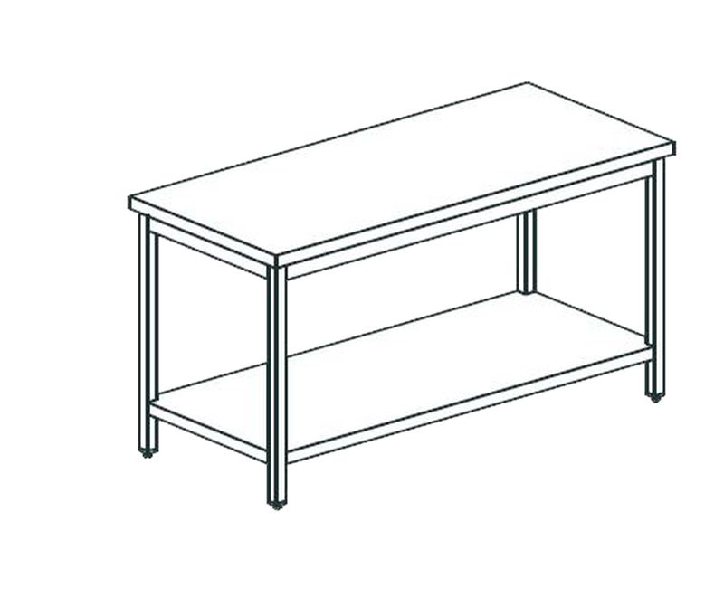 СТОЛ ПРОИЗВОДСТВЕННЫЙ APACH CHEF LINE LWT68SH