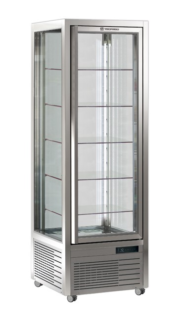 Шкафы морозильные ШКАФ ХОЛОД. СО СТЕКЛОМ TECFRIGO DIVA 351 Q КРАСНЫЙ
