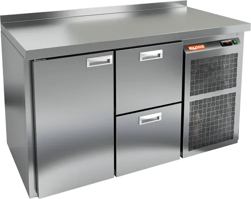 Столы холодильные СТОЛ С МОРОЗИЛЬНЫМ ШКАФОМ HICOLD GN 12 BR2 BT (R290)