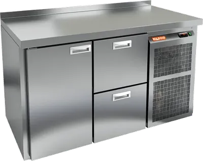 Столы холодильные СТОЛ С МОРОЗИЛЬНЫМ ШКАФОМ HICOLD GN 12 BR2 BT (R290)