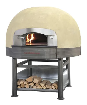 Печи для пиццы Печь дровяная MORELLO FORNI LP110 CUPOLA BASE желтый