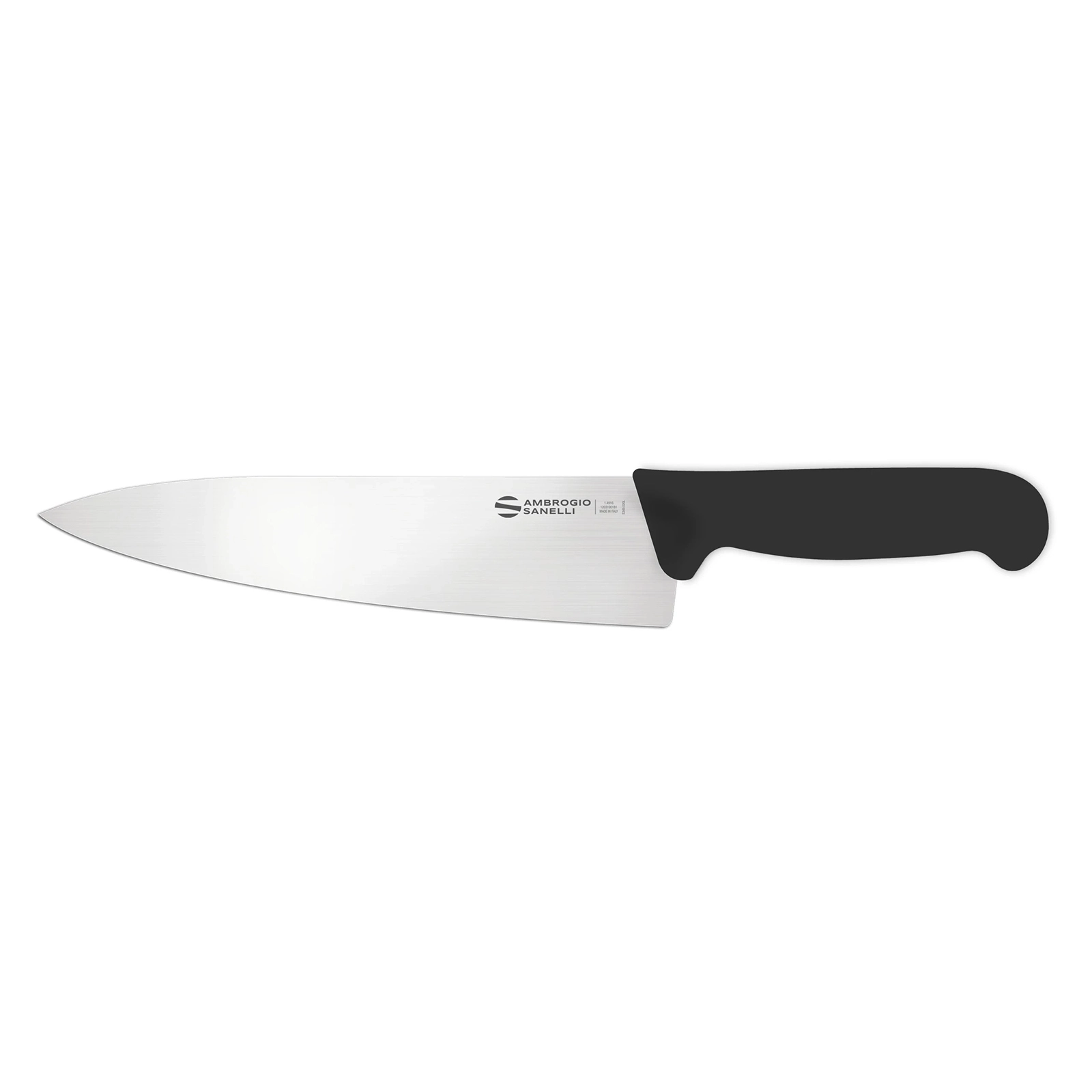 Нож Sanelli Ambrogio серии Supra, SC49020B, кухонный 200 х 48 мм, черный
