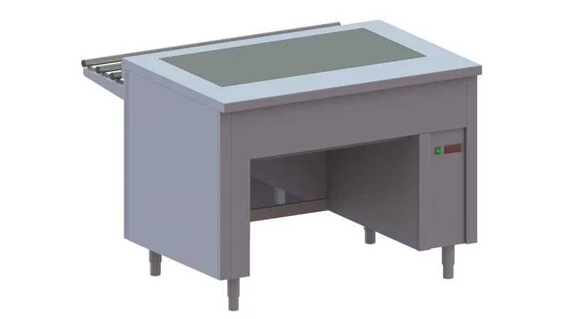 Тепловые модули линий раздачи ПОВЕРХНОСТЬ ПОДОГРЕВАЕМАЯ APACH CHEF LINE LHT823O