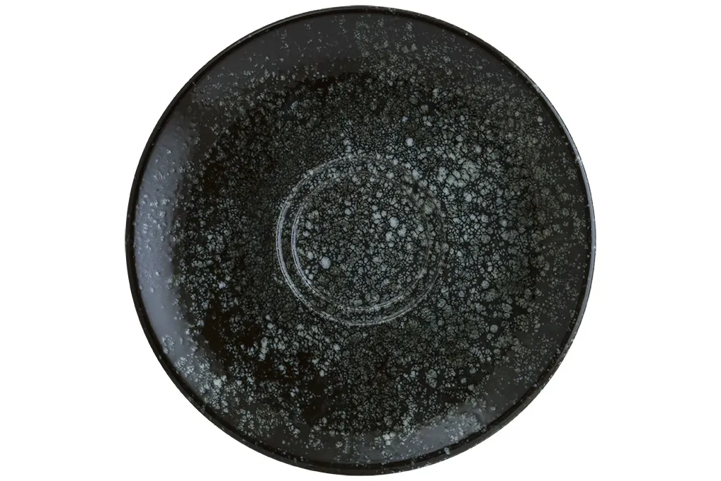Блюдце Bonna серии Космос, COSBLGRM04CT, 63085, d=160 мм черный чашка 75744 форма Гурмэ
