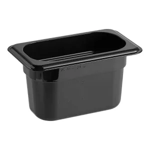 Гастроемкость GN1/9х100 поликарбонат черный Cambro 94CW-110