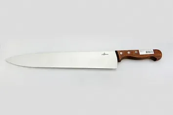 Кухонные ножи и заточка Нож поварской 310/460 мм. нерж. ручка дерев