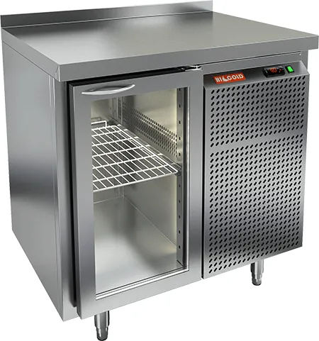 Стол с холодильным шкафом со стекл. двер. Hicold GNG 1 BR3 HT (R290)